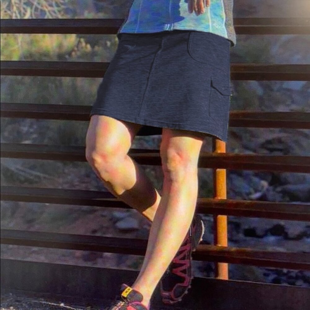 Kuhl Activewear 'Mova' Skort in Navy Blue Size Small